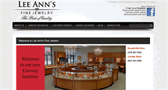 Desktop Screenshot of leeanns.com